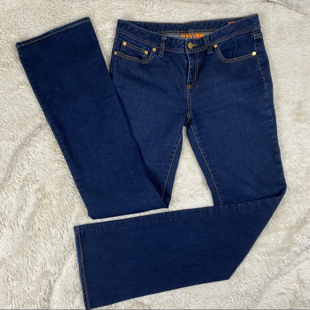 Tory Burch - “Classic Tory Boot” Jean - Size 29 - Picture 4 of 13